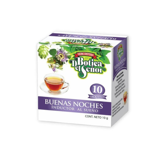 Té buenas noches 10 saquitos- Botica Del Señor