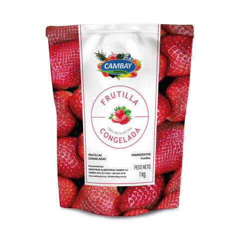 Frambuesa congelada 1kg - Cambay