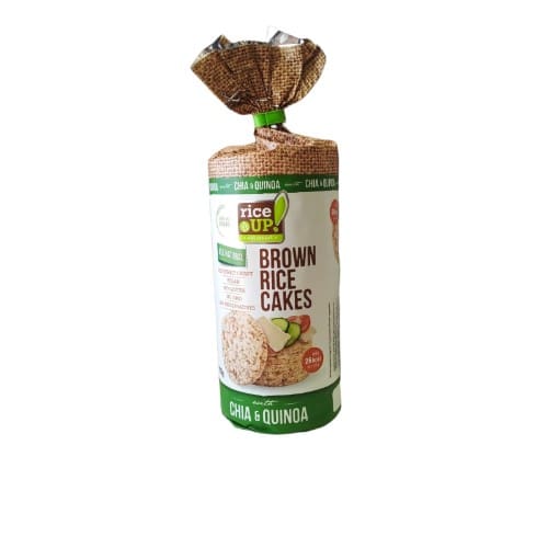 Galletas brown rice cakes chia y quinoa - Rice up