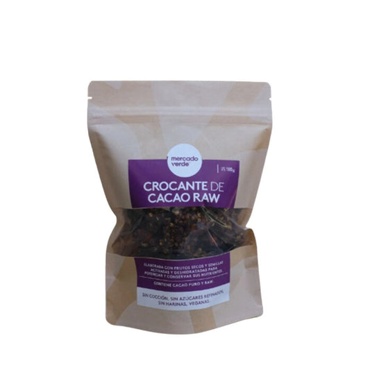 Crocante de Cacao Raw Mercado Verde