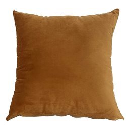 ALMOHADON VELVET 40x40CM CAMEL