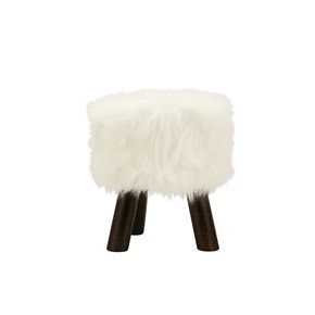 BANCO 28x34CM SHAGGY BLANCO