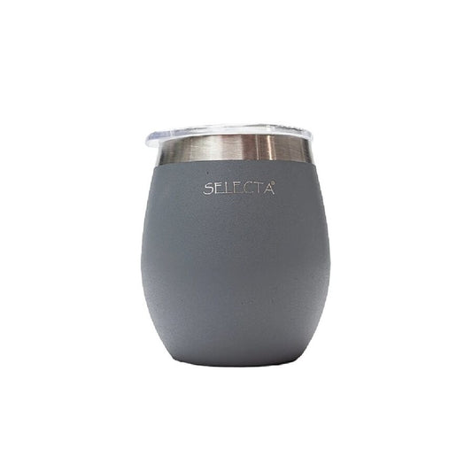 MATE 240ML DOBLE PARED GRIS AQUA