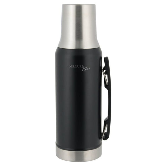 TERMO 1.2L C/TAPA MATE AC.INOX DUO NEGRO