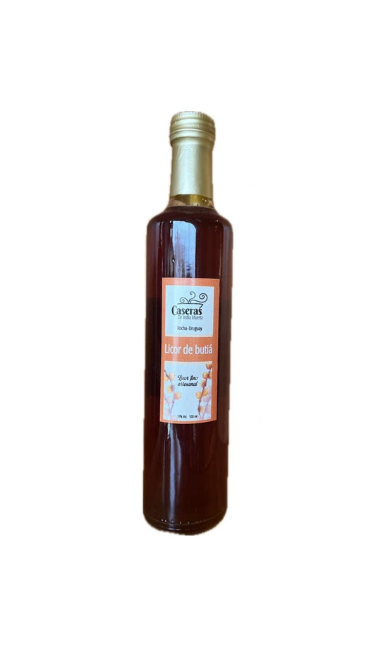 Licor de butiá 500 ml - Caseras de india muerta