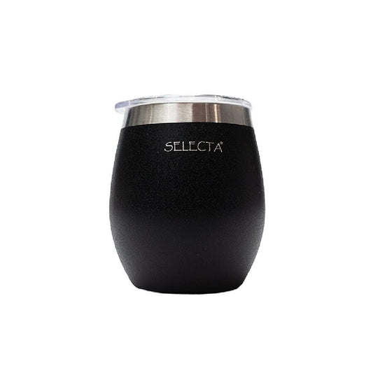 MATE 240ML DOBLE PARED NEGRO AQUA