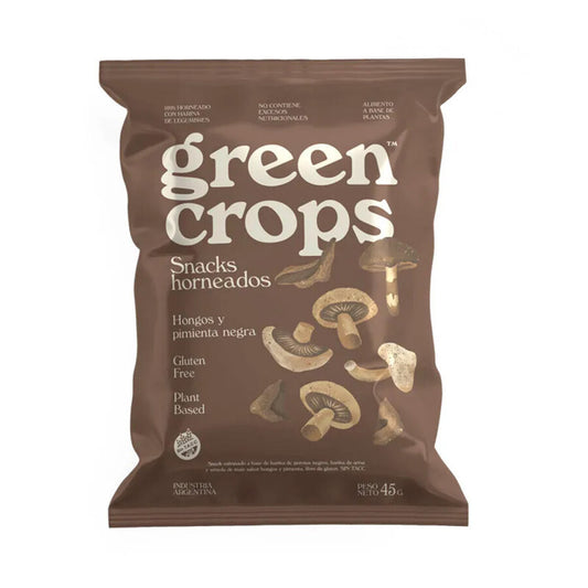 Snacks hongos y pimienta negra - Green crops