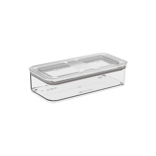 CONTENEDOR MODO RETANG. 530ML-CRISTAL COZA