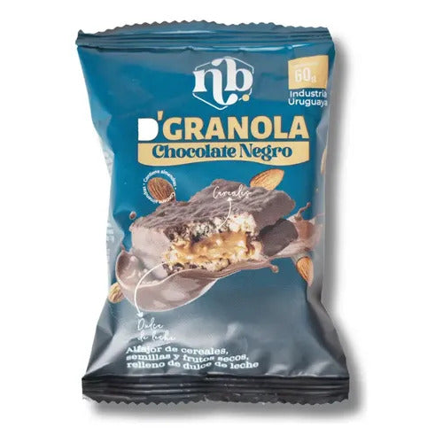 Alfajor granola chocolate negro - NB