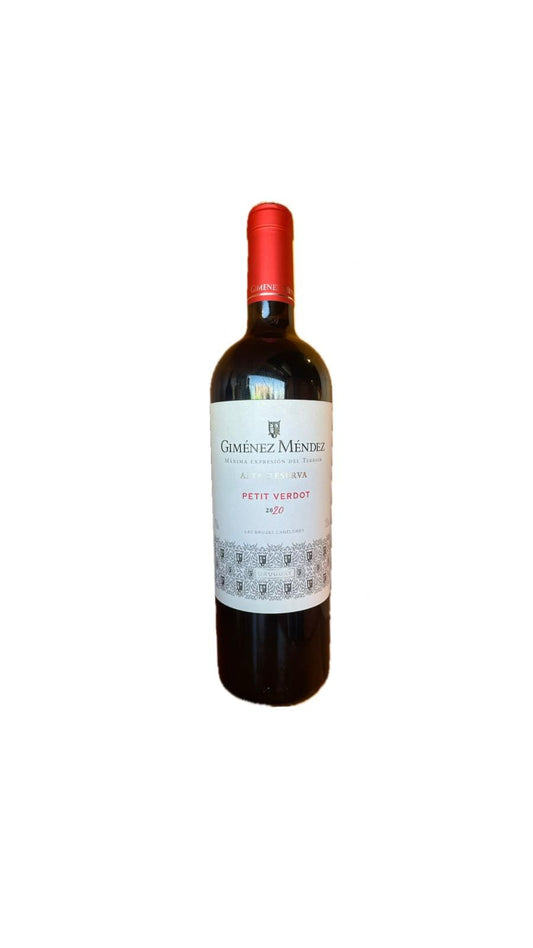 Vino petit verdot 750 ml - Gimenez Mendez