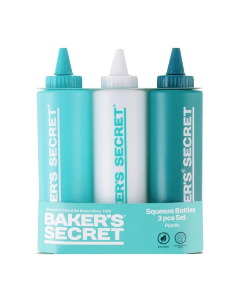 SET 3 POMOS PARA SALSA 6x18CM BAKERS SECRET