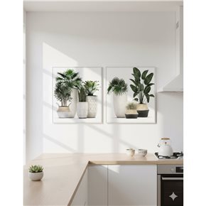 CUADRO CANVAS 40x40cm MARCO GARDEN 1