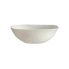 BOWL SEMICUADRADO OPALINA D16.8CM/H5.5CM/480ML BLANCO