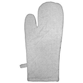 MANOPLA ALGODÓN 18X32CM LISO GRIS