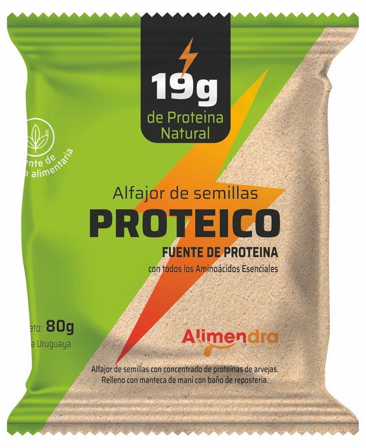 Alfajor proteico - Alimendra