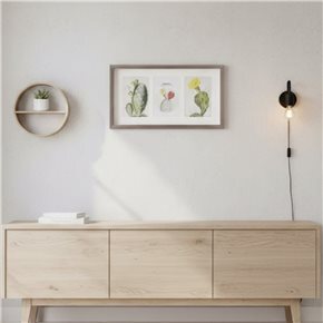 PORTARRETRATOS TRIPLE PARED 41X23X3CM