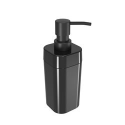 DISPENSADOR JABON 290ML PLASTICO SPLASH NEGRO