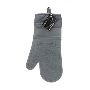 GUANTE SILICONA 33X18.5CM MANGA CON IMAN GRIS