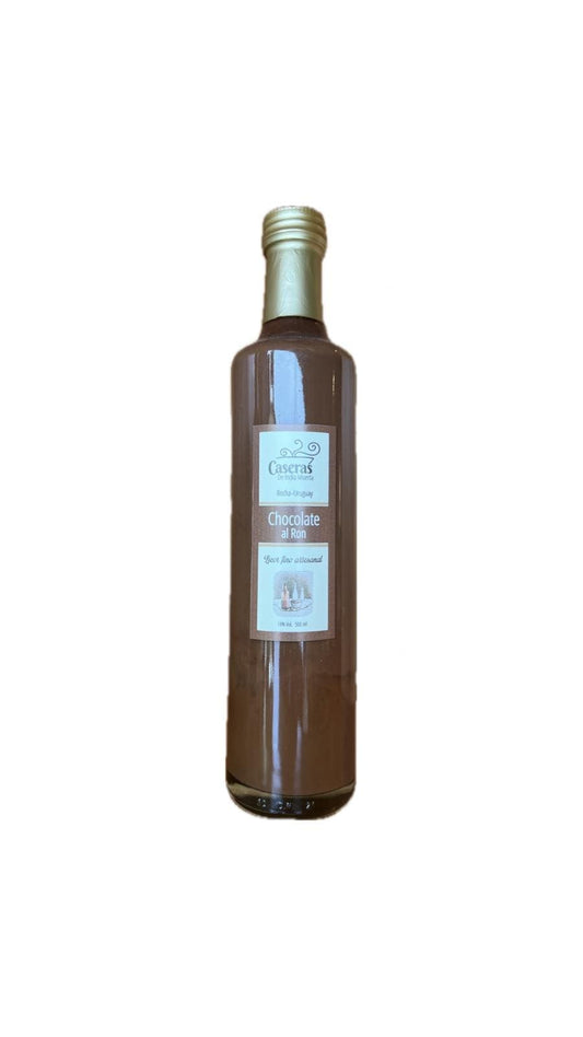 Licor Chocolate al ron 500 ml - Caseras de india muerta