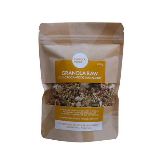 Granola raw crocante - Mercado Verde