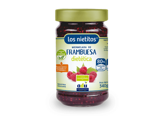 Mermelada dietetica de frambuesa - Los nietitos
