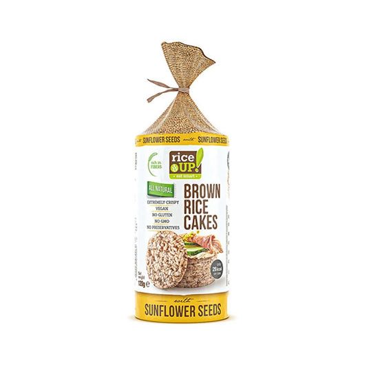 Galletas brown rice cakes semillas de girasol - Rice up