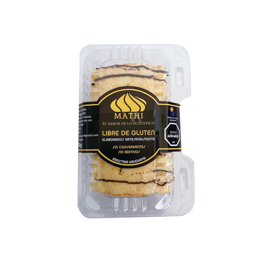 Arrollado con dulce de leche sin gluten - Mathi