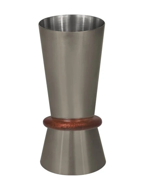 VASO MEDIDOR DE COCTELERIA EXT. NEGRO MATE 30/60ML