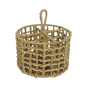 ORGANIZADOR CUBIERTOS 4 DIV. SEAGRASS D20XH14/22CM