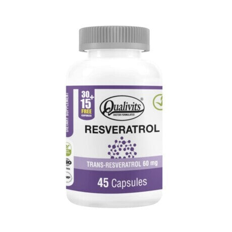 Resveratrol 45 capsulas - Qualivits