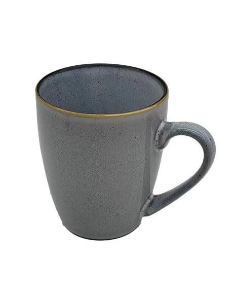 MUG 355ML LINEA TRIANGULAR GRIS