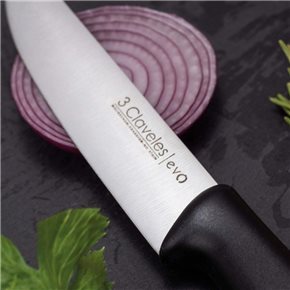 CUCHILLO COCINA 13.5CM CAJA PVC EVO 3 CLAVELES