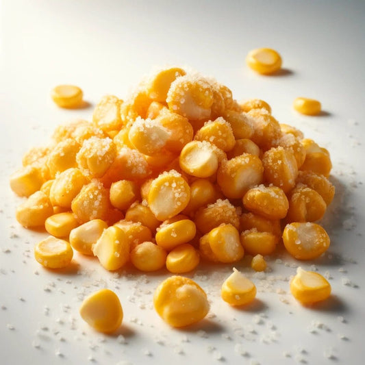 Maiz crujiente con sal