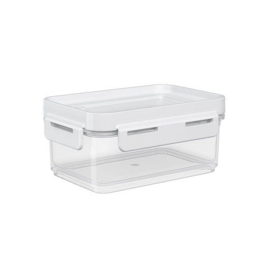RECIPIENTE PLASTICO FLAP 250ML 13x9x6CM BLANCO
