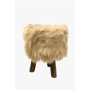 BANCO 28x34CM SHAGGY BEIGE