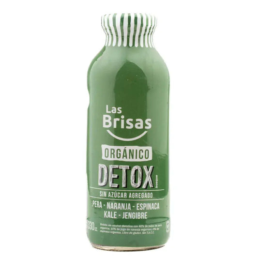 Jugo detox naranja y espinaca 330 ml - Las brisas