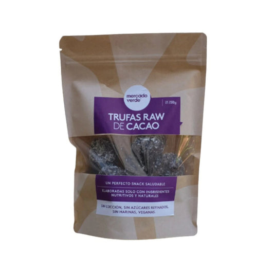 Trufas Raw de Cacao Mercado Verde