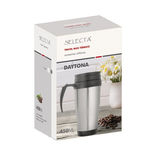 MUG TERMICO ACERO INOXIDABLE 450 ML SELECTA