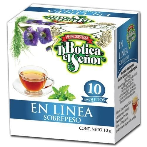 Té en linea 10 saquitos- Botica Del Señor