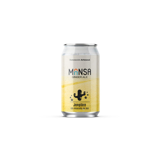 Kombucha jengibre 350 ml - Mansa
