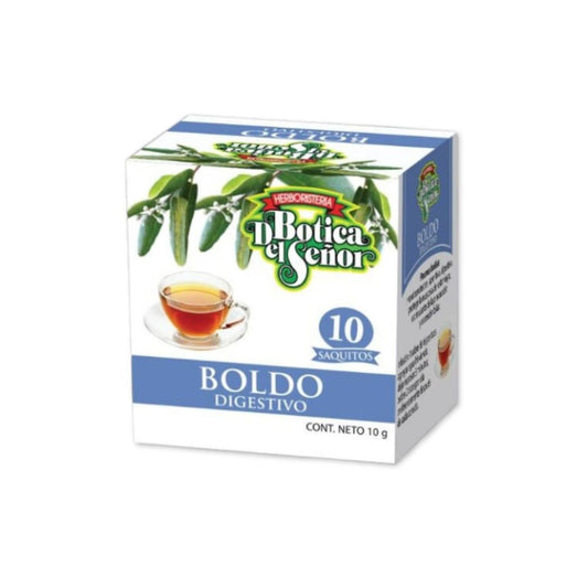 Té Boldo digestivo 10 saquitos- Botica Del Señor