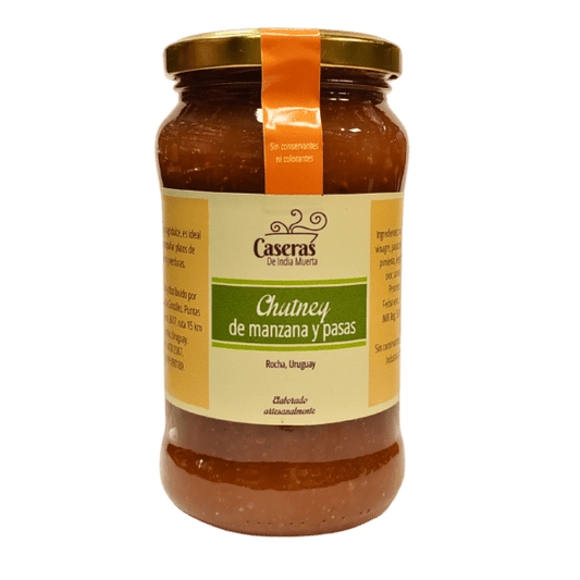 Chutney de manzana y pasas - Caeras de Inida Muerta