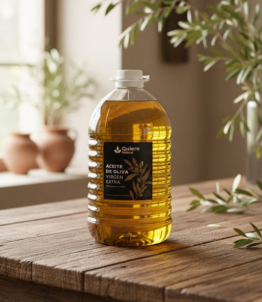 Bidones Aceite de oliva Virgen Extra Quiero Natural