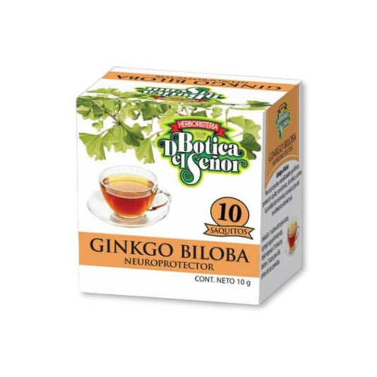 Té Ginko Biloba 10 saquitos-  Botica Del Señor