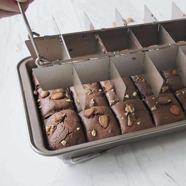 MOLDE P/BROWNIE ANTIAD. 40x25x4CM/0.6MM ESSENTIAL
