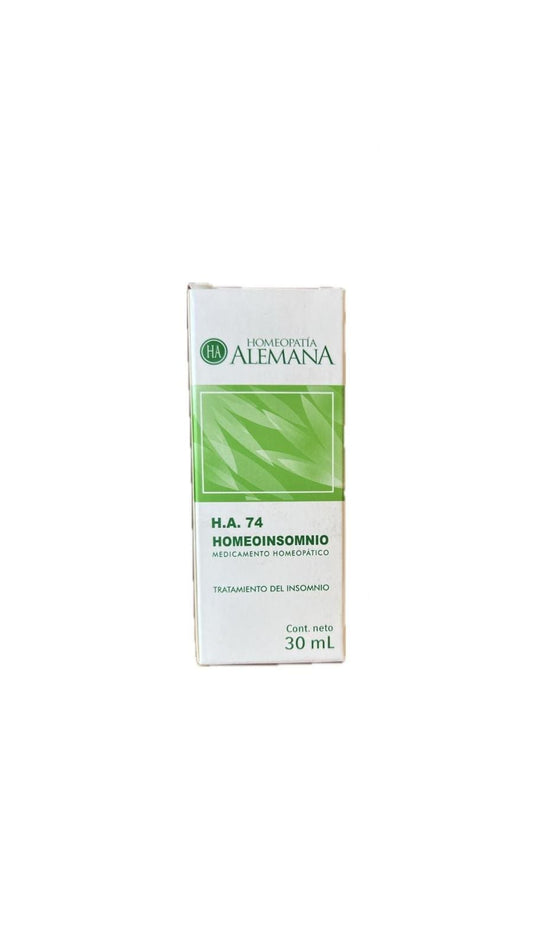 Homeoinsomnio 74 - Homeopatia alemana