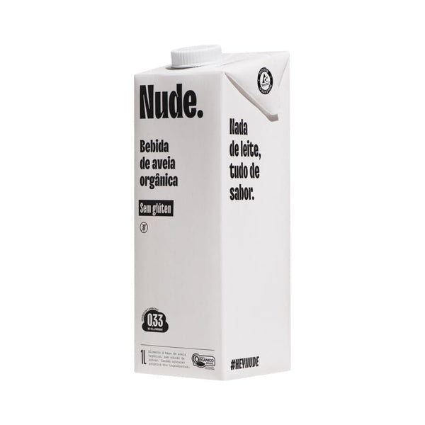 Leche de avena organica original 1 L - Nude