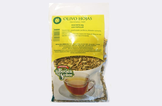 Olivo hojas 40 grs - Botica del señor