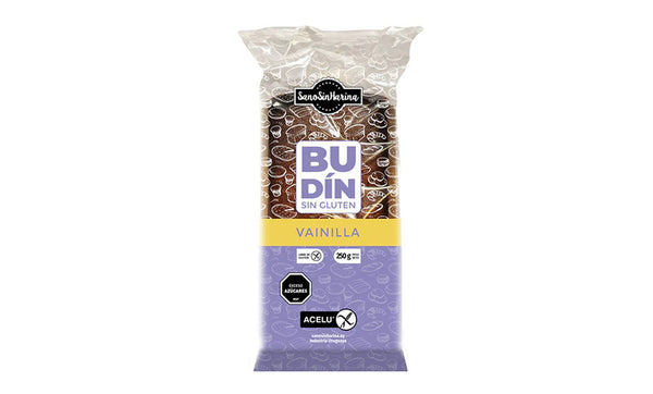 Budin de vainilla sin gluten - Sanosinharina