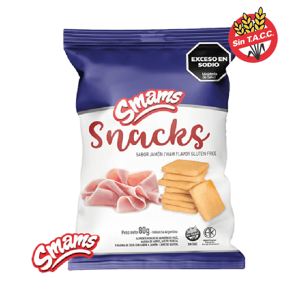 Snaks de Jamon gluten free - Smams